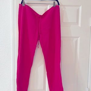 Juicy couture linen hot pink pants. Low waist - s
